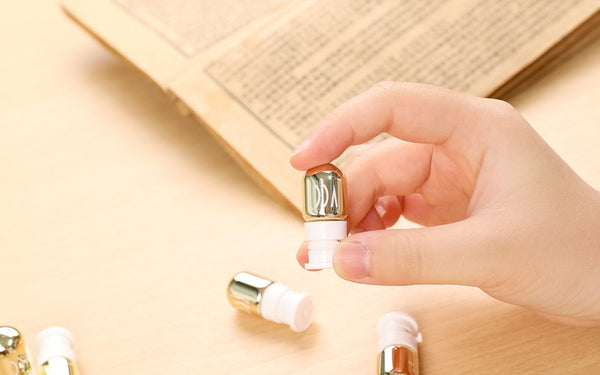 Taking one ampoule of Brightening Dark Spot Essence