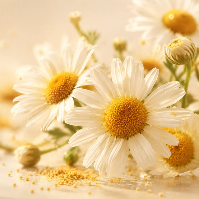 Golden chamomile extract ingredient illustration